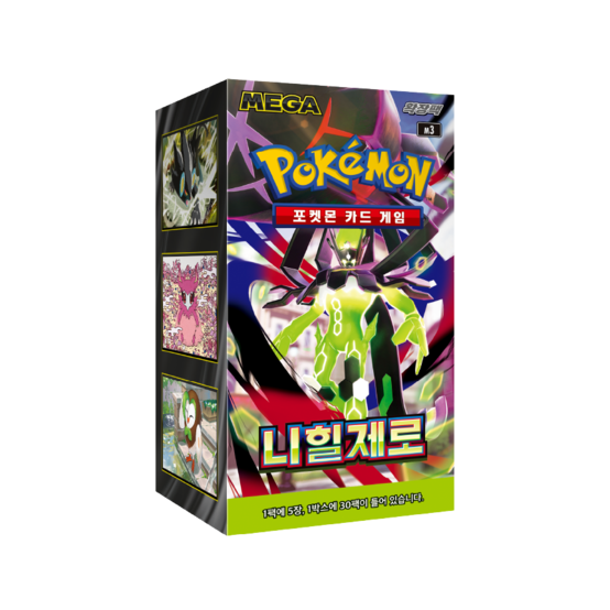 Pokémon TCG: MEGA - Nihil Zero Booster Box M3 – Korean